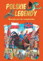 Okładka książki Polskie legendy wersja polsko -angielska
