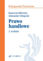 Okładka książki Prawo handlowe Podręcznik