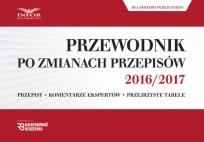 Opakowanie Przewodnik po zmianach przepisów 2016/2017 dla sektora publicznego