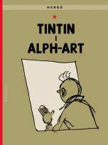 Okładka książki Przygody Tintina.Tintin i alph-art