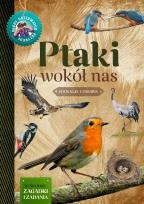 Okładka książki Ptaki wokół nas Młody Obserwator Przyrody