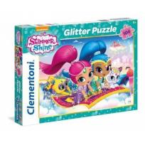 Opakowanie Puzzle 104 Brokat Shimmer i Shine