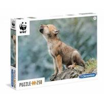 Opakowanie Puzzle 250 WWF Wilk