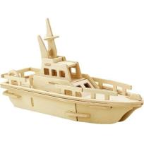 Opakowanie Puzzle drewniane 3D Łódź