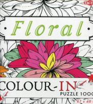 Opakowanie Puzzle Floral Color-In do kolorowania 1000