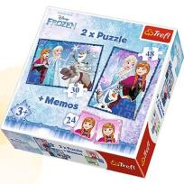 Opakowanie Puzzle Siostry 2w1+memos