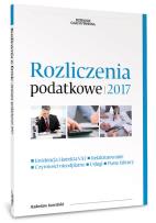 Okładka książki Rozliczenia podatkowe 2017
