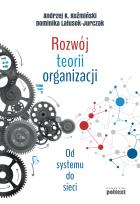 Okładka książki Rozwój teorii organizacji