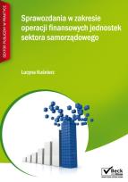 Okładka książki Sprawozdania w zakresie operacji finansowych jednostek sektora samorządowego