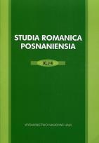 Opakowanie Studia Romanica Posnaniensia XLI/4