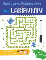 Okładka książki Super Labirynty. Bystrzaki do dzieła
