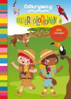 Okładka książki Superkolorowanka. Odkrywcy