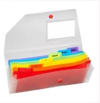 Opakowanie Teczka DL Rainbow 6 przekładek