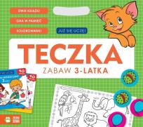 Okładka książki Teczka zabaw 3-latka. Już się uczę