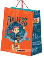 Opakowanie Torba papierowa JAKE I PIRACI jumbo 33x45,7x10,2cm