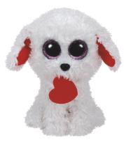 Opakowanie Ty Beanie Boos Honey Bun - Biały Pies z sercem