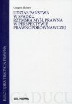 Okładka książki Udział państwa w spadku Rzymska myśl prawna w perspektywie prawnoporównawczej