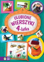 Okładka książki Ulubione wierszyki 4 latka