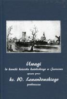 Okładka książki Uwagi do kroniki kościoła katolickiego w Jarocinie