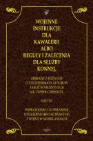 Okładka książki Wojenne instrukcje dla kawalerii z 1632 roku