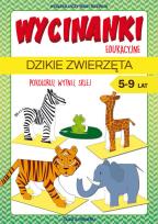 Okładka książki Wycinanki edukacyjne. Dzikie zwierzęta LITERAT