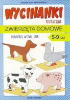 Okładka książki Wycinanki edukacyjne. Zwierzęta domowe LITERAT