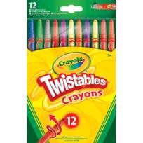 Opakowanie Wykręcane kredki świecowe 12 kolorów CRAYOLA