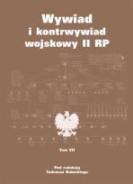 Okładka książki Wywiad I Kontrwywiad Wojskowy II RP T.7