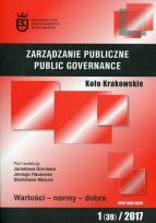 Opakowanie Zarządzanie Publiczne 1/2017 Koło Krakowskie