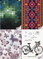 Opakowanie Zeszyt A5 w kratkę 96 kartek 10 sztuk mix