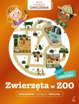 Okładka książki Zwierzęta w zoo. Moje Pierwsze Ćwiczenia