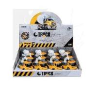 Opakowanie Auto ciężarowe koparka 9cm