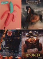 Opakowanie Brulion A5 Street w kartkę 96 kartek 6 sztuk mix