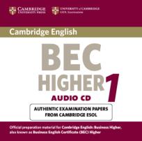 Opakowanie Cambridge BEC Higher 1 Audio CD