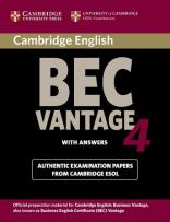 Opakowanie Cambridge BEC Vantage 4 Student's Book with answers