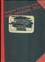 Okładka książki Cenzura wobec prozy „nowoczesnej” 1956-1965