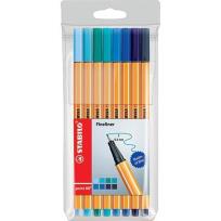 Opakowanie Cienkopis Point 88 odcienie nieb.8szt etui STABILO