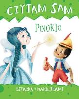 Okładka książki Czytam sam. Pinokio. Książka z naklejkami