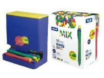 Opakowanie Długopis Sway niebieski (50szt) + podajnik MILAN