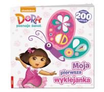 Okładka książki Dora poznaje świat. Moja Pierwsza Wyklejanka