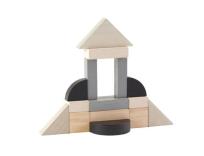 Opakowanie Drewniane klocki styl nowoczesny 15 elementów