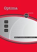 Opakowanie Etykiety do drukarki laserowej 52,5 x 21,2mm Optima