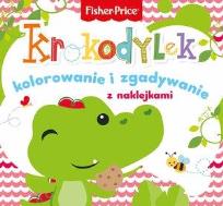 Opakowanie Fisher Price Kolorowanka podłogowa.Krokodylek
