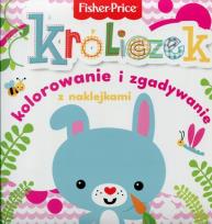 Opakowanie Fisher Price Kolorowanka podłogowa. Króliczek