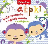 Opakowanie Fisher Price Kolorowanka podłogowa Małpki