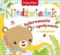 Opakowanie Fisher Price Kolorowanka podłogowa. Niedźwiadek