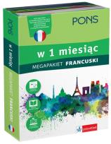Okładka książki Francuski w 1 miesiąc Megapakiet