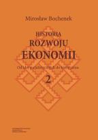 Okładka książki Historia rozwoju ekonomii Tom 2 Od idei socjalistycznych do historyzmu