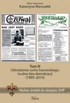 Okładka książki Historia Wybór źródeł do dziejów ZHP Tom 3