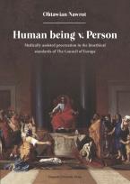 Okładka książki Human being v Person